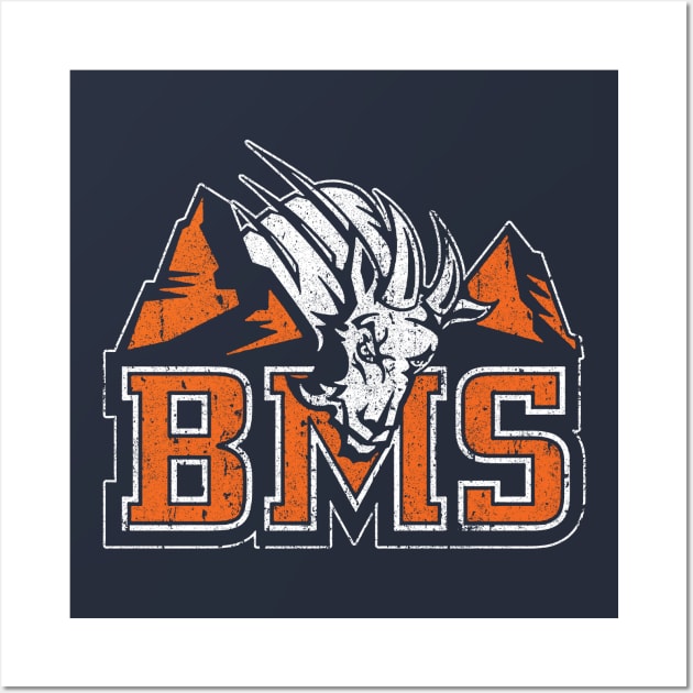 BMS - Blue Mountain State Wall Art by huckblade